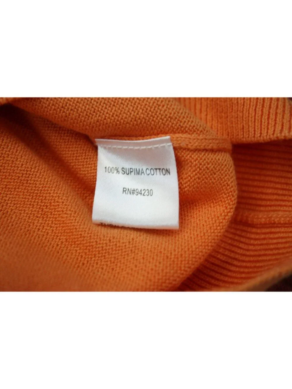 Paul Fredrick Men’s Turtleneck Sweaters Orange & Red Medium Lot of 2